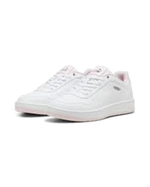 PUMA White (Wmns) Court Classy