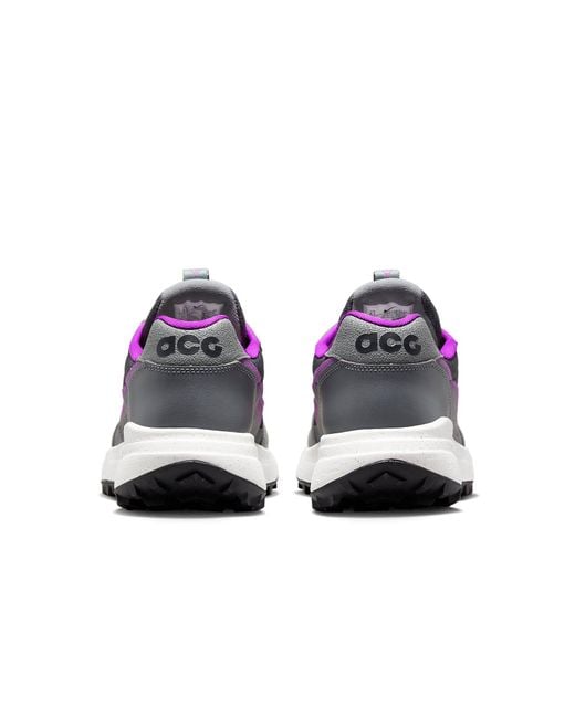 Nike Blue Acg Lowcate 'smoke Grey Vivid Purple' Dx2256-002 Trainers Shoes Uk 8 for men