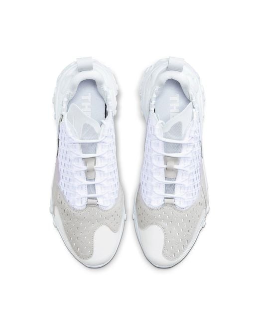 Nike White React Sertu 'Triple' for men