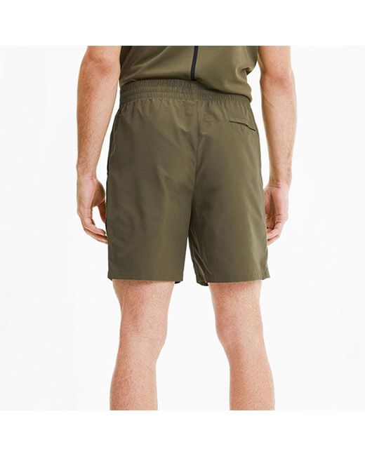 PUMA X First Mile Trendy Casual Shorts 'Olivegreen' for men