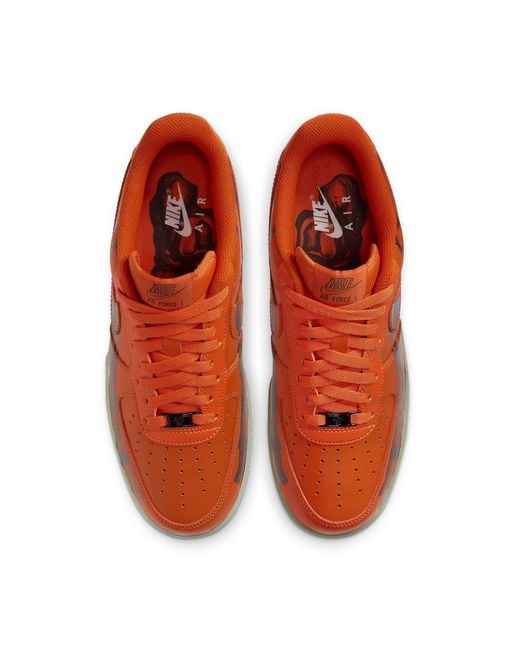 Nike Brown Air Force 1 Low Skeleton' for men