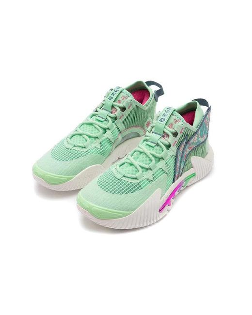 Li-ning Green Badfive 2 Low 'Mint' for men