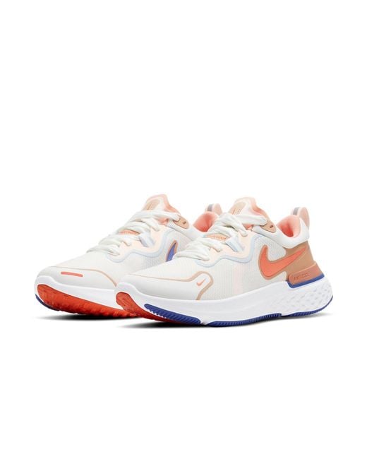 Nike White (Wmns) React Miler 'Electro'