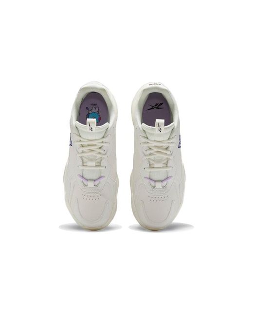 Reebok White Royal Turbo Impulse Cln Sports Shoes