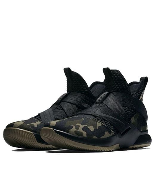 Nike Black Lebron Soldier Sfg 'Camo' for men