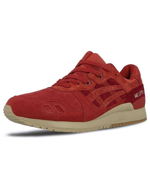 Asics Red Gel Lyte Iii 'Tandori Spice' for men