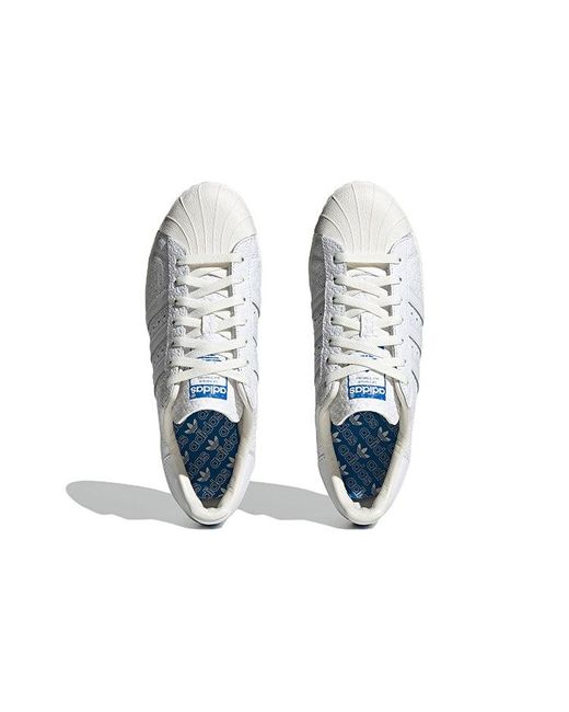Adidas White Originals Superstar 82 for men