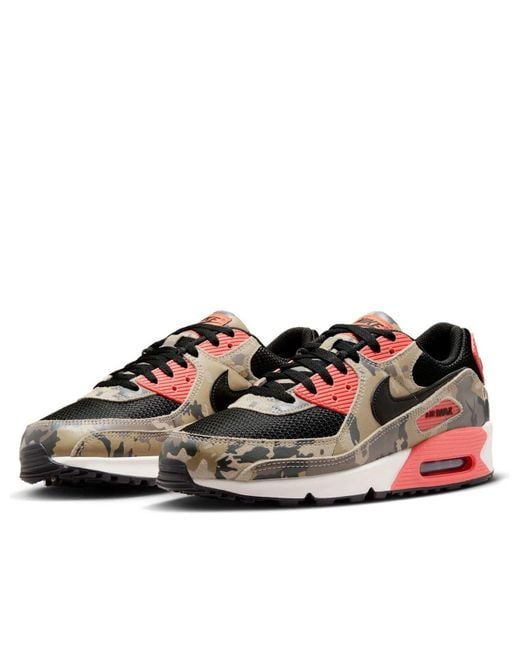 Nike Red Air Max 90 'Camo Pack Magic Ember' for men