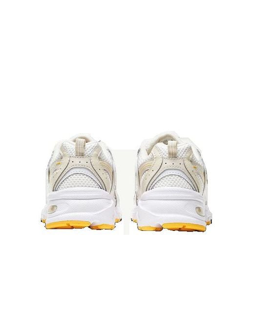 New Balance White 530 'Timberwolf Raw Amethyst' for men