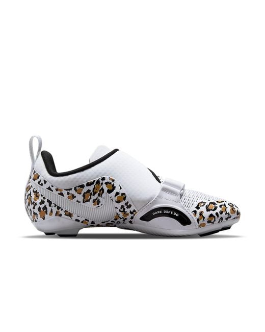 Nike White (Wmns) Superrep Cycle 'Leopard'