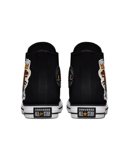 Converse Black Jean-Michel Basquiat X Chuck Taylor All Star High 'Pez Dispenser' for men