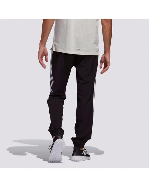 Adidas Blue 3S Wvn Pt Sports Stylish Pants for men