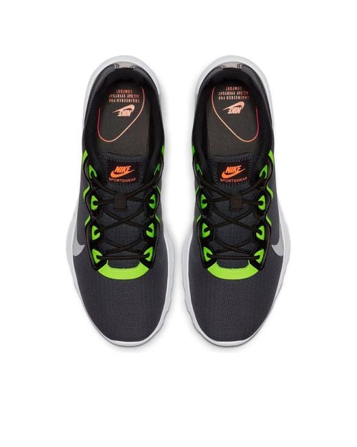 Nike Black Explore Strada Wntr 'Dark Volt' for men