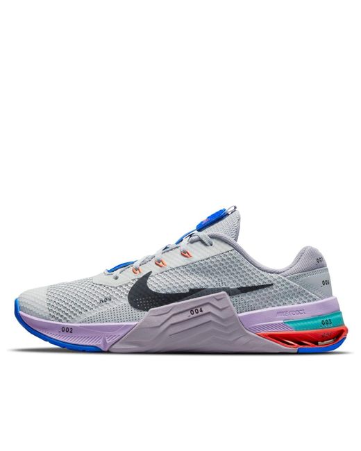 Nike Blue Metcon 7 'Light Smoke Haze' for men