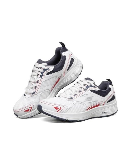 Skechers White Go Run Consistent for men