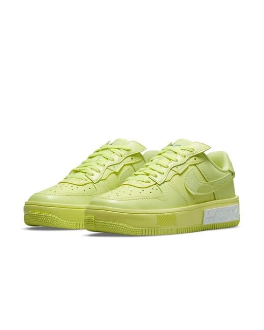 Nike Green (Wmns) Air Force 1 Fontanka Strike'