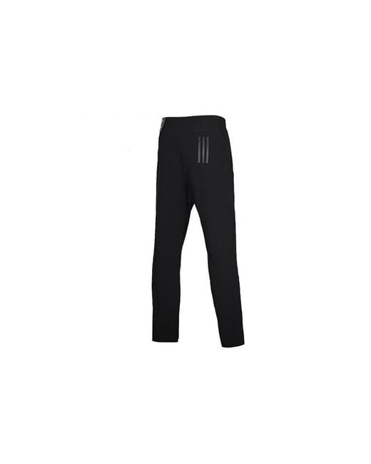 Adidas Black Woven Thin Sports Pants/Trousers/Joggers Running for men