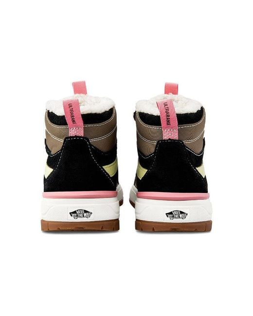 Vans Black Ultrarange Exo Hi Mte for men