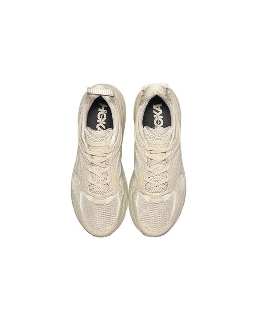 Hoka One One White Clifton L 'Oxford Tan' for men