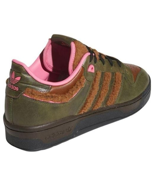 Adidas Brown X The Simpsons Rivalry Low 'Werewolf Flanders' for men
