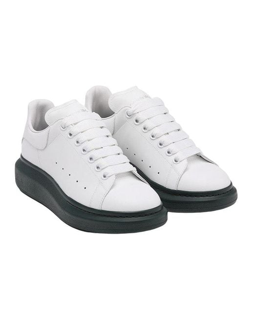 McQueen White Oversized Sneaker Sole' for men