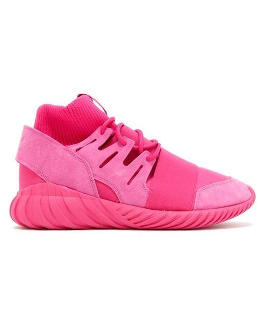 Adidas Pink Tubular Doom 'Tonal' for men