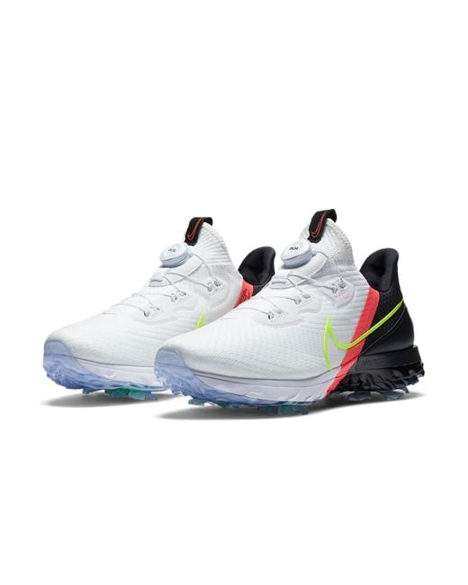 Nike Blue Air Zoom Infinity Tour Boa Volt Flash Crimson' for men