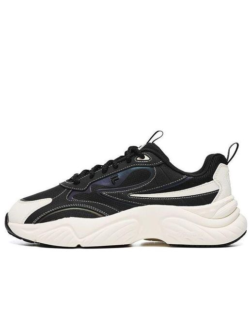 Fila White Running Shoes Retro' for men
