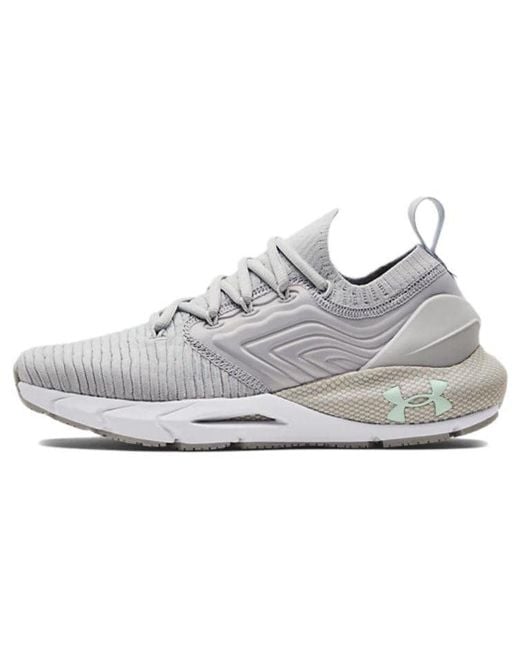 Under Armour Gray (Wmns) Hovr Phantom 2 Intelliknit Running Shoes