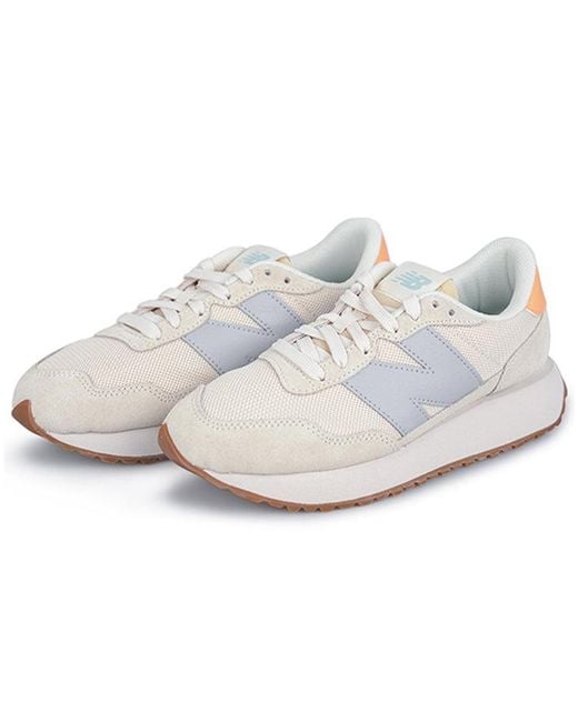 New Balance White (Wmns) 237 'Angora Light Mango'