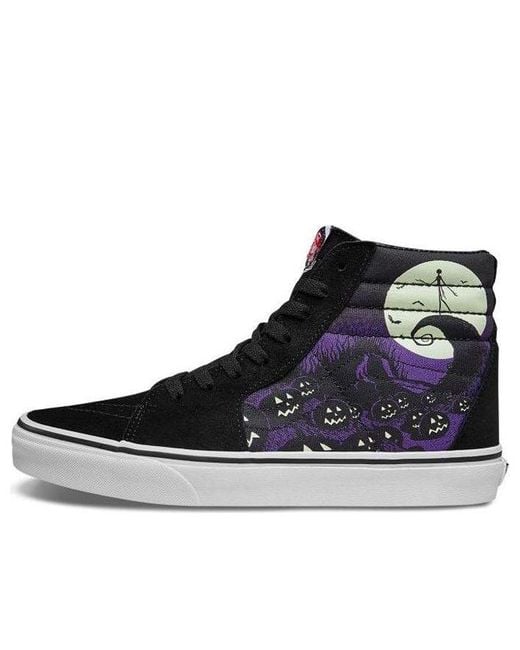 Vans Blue The Nightmare Before Christmas X Sk8-Hi 'Jacks Lament' for men