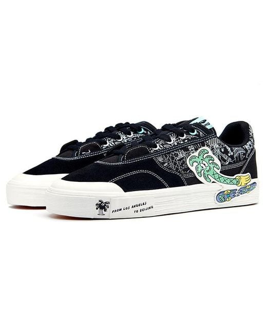 Li-ning Blue (Wmns) X Steven Harrington Hand-Plant Shoes