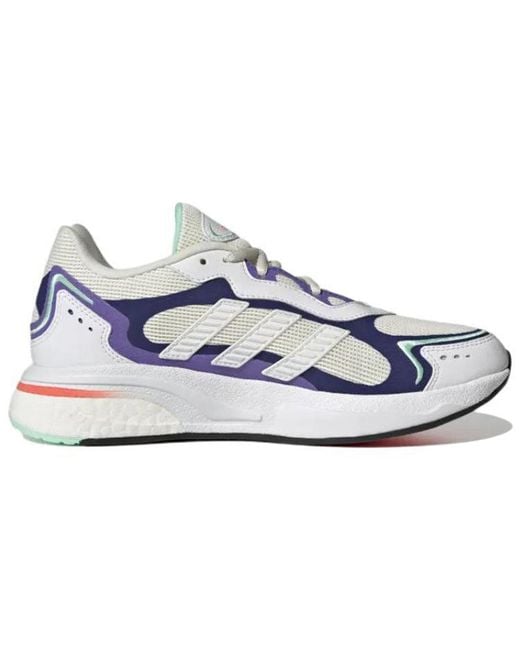 Adidas Blue (Wmns) Sn1997 Wear-Resistant Shock Absorption