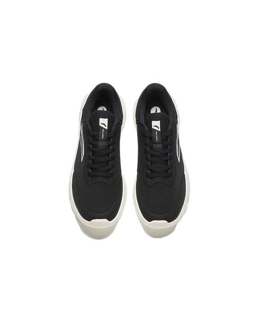 Anta Black Running Shoes for men