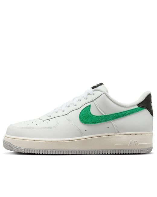 Nike White Air Force 1 Low 'Summit/Malachite' for men