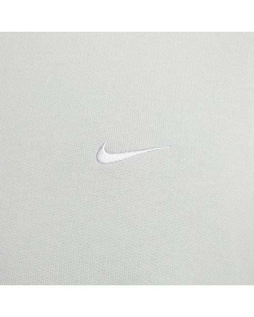 Nike Gray Solo Swoosh Crew Sweatshirt 'Light' for men