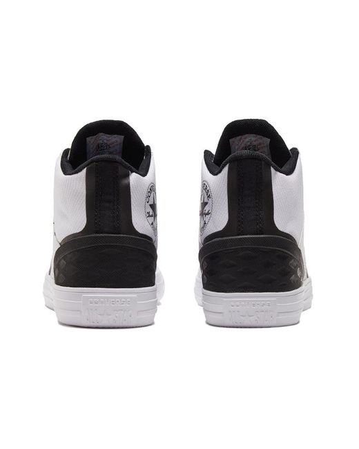 Converse White Chuck Taylor All Star Flux Ultra Mid for men