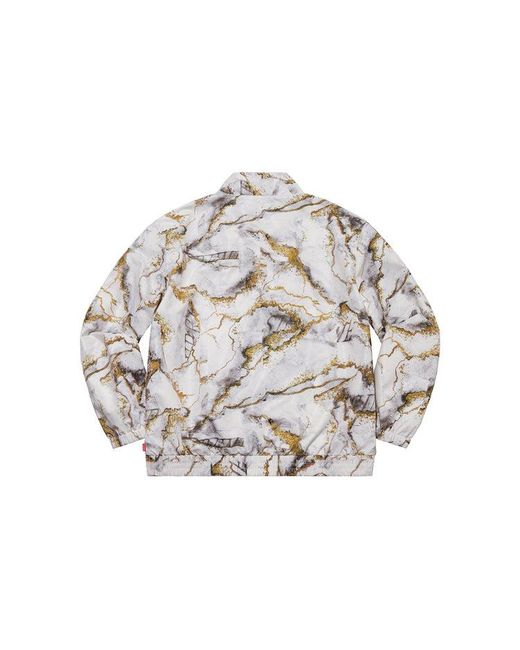 Supreme Metallic Marble Track Jacket for men