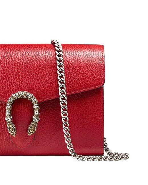 Gucci Red (Wmns) Dionysus Mini-Sized Single-Shoulder Bag