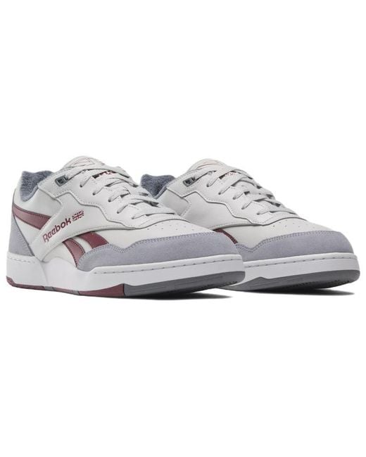 Reebok White Bb4000 2 'Steely Fog Classic' for men
