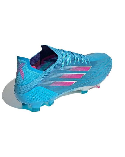 Adidas Blue X Speedflow.1 Fg 'Sky Rush Team Shock' for men