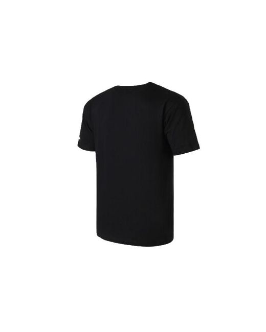 Li-ning Black Sports Fashion Series Round Neck Sports Short Sleeve for men