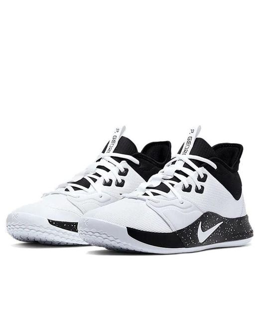 Nike White Pg 3 Tb for men