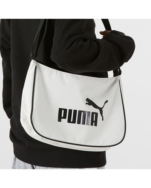 PUMA Black Core Base Shoulder Bag for men