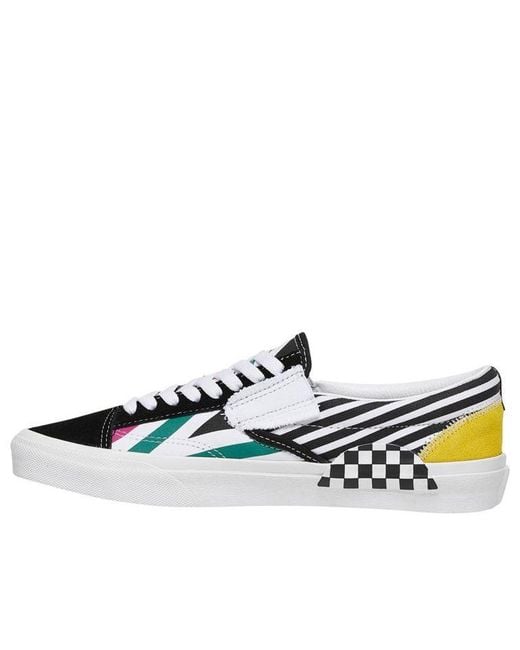 Vans White Slip-On Cap 'Juxtapoze Pack' for men