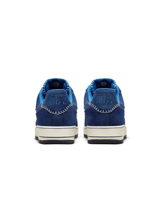 Nike Blue Air Force 1 '07 Prm The One Line Low-Top Sneakers for men