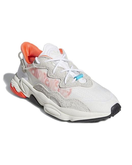 Adidas White Ozweego 'Solar' for men