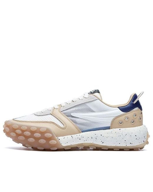 Fila White Gara Chunky Sneakers for men