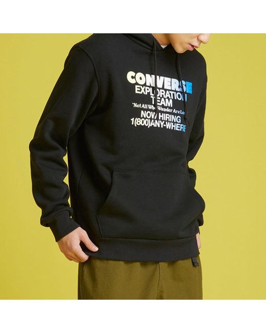 Converse Blue Exploration Team Pullover Hoodie for men