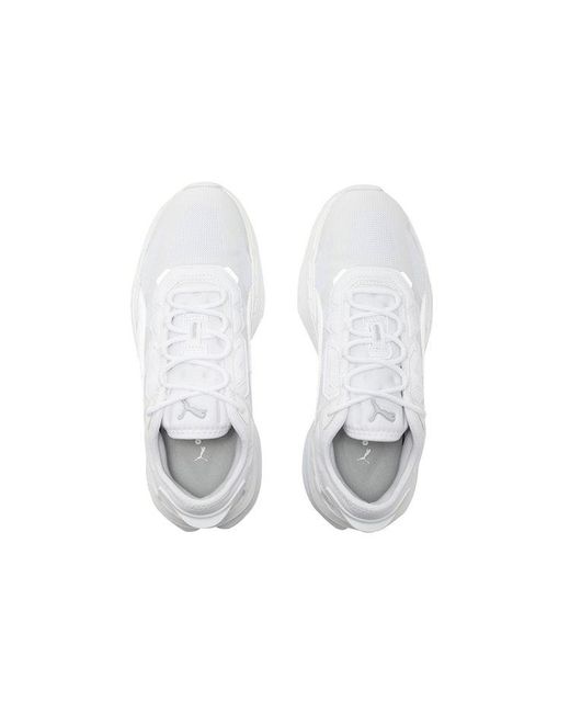 PUMA White Extent Nitro Mono Sneakers - for men